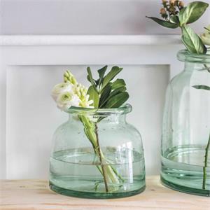 Garden Trading Mickleton Recylced Glass Vase Small